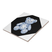 Chinoiserie Teddy Bear Fliese (Seite)