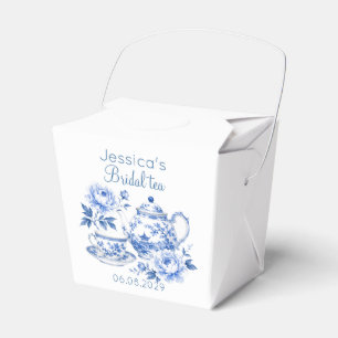 Chinoiserie-Teekanne Floral Vintage Brautparty Geschenkschachtel
