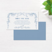 Chinoiserie Toile Books for Baby Enclosure Card (Schreibtisch)