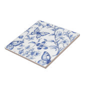 Chinoiserie Toile De Jouy Pattern Fliese (Seite)