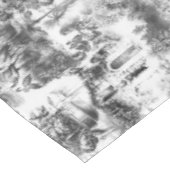 Chinoiserie toile schwarz-weiß     tischdecke (Schrägansicht)