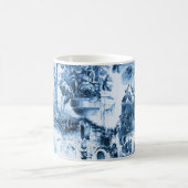 Chinoiserie-Toilette, blaue Weide, blaue China   Kaffeetasse (Mittel)