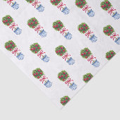 Chinoiserie Topiar Seidenpapier (Ausschnitt)