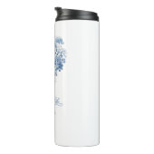 Chinoiserie Tree Motif Vater des Groom ID1094 Thermosbecher (Nach rechts gedreht)