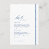 Chinoiserie Tree Motif Wedding Details ID1094 Begleitkarte (Vorderseite)