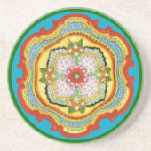 Chinoiserie-Untersetzer Sandstein Untersetzer (Vorne)