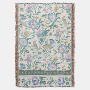 Chinoiserie Vintage Vogel Florales Pastellmuster Decke