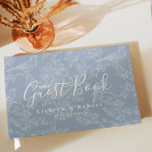 Chinoiserie Vintages Blumengestein Gästebuch