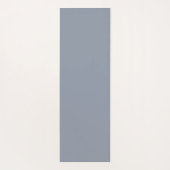 Chinoiserie Vögel und Blätter in Grau Yogamatte (Rückseite)