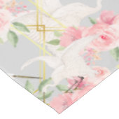 Chinoiserie, Vogel, Vögel, Frieden, Heron, Tischdecke (Schrägansicht)