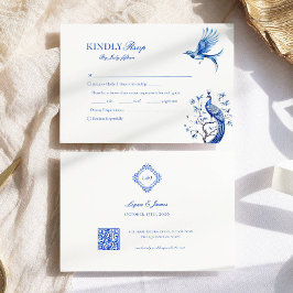 Chinoiserie Wählen Sie eine Speisekarte RSVP