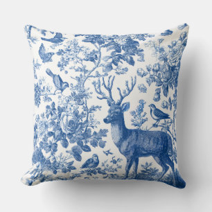 Chinoiserie-Waldtier-Wurfkissen Kissen