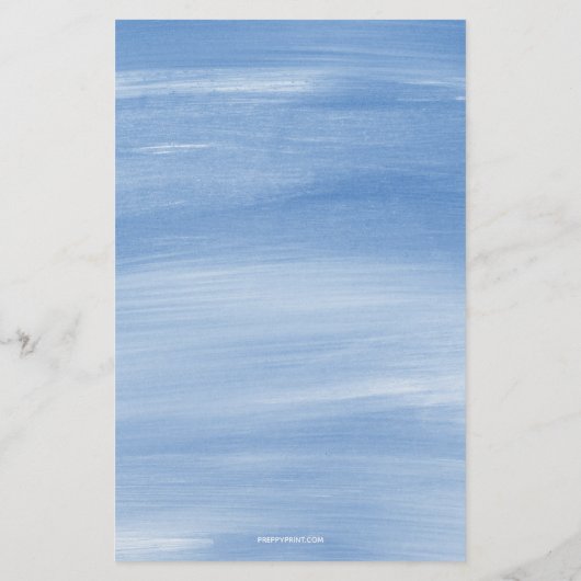 Chinoiserie Wasserfarben Bow Topiary Stationierung Briefpapier (Rückseite)