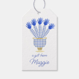 Chinoiserie Watercolor Chic Carrots Geschenkartike Geschenkanhänger