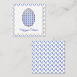 Chinoiserie Watercolor Chic Eggs Geschenkenke Unte Mitteilungskarte