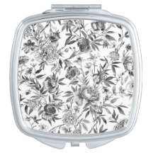 Chinoiserie Watercolor Floral Botanical Painting