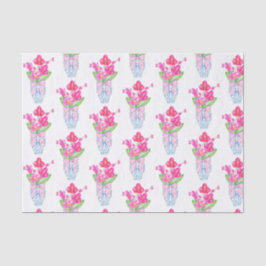 Chinoiserie Watercolor Ginger Jar Seidenpapier