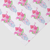 Chinoiserie Watercolor Ginger Jar Seidenpapier (Ausschnitt)