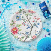 Chinoiserie Watercolor Muster Pappteller (Party)