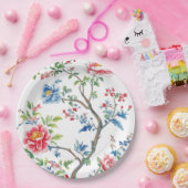 Chinoiserie Watercolor Muster Pappteller (Party)