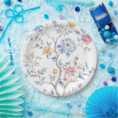 Chinoiserie Watercolor Muster Pappteller (Party)