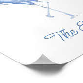 Chinoiserie Watercolor Poster (Ecke)