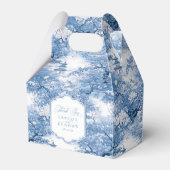 Chinoiserie Wedding Pattern Danke, ID1094 Geschenkschachtel (Vorderseite)