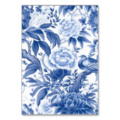 Chinoiserie Wedding Tischnummern (Rückseite)