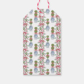 Chinoiserie Weihnachten Geschenkanhänger (Rückseite)