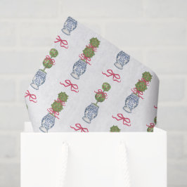 Chinoiserie Weihnachten Seidenpapier