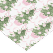 Chinoiserie Weihnachtsbaum Kurzer Tischläufer (Ecke)