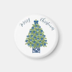 Chinoiserie Weihnachtsbaum Magnet