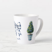 Chinoiserie Weihnachtsbaum Milchtasse (Rechte Ecke)