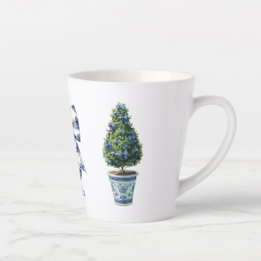 Chinoiserie Weihnachtsbaum Milchtasse (Rechts)