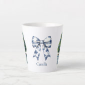 Chinoiserie Weihnachtsbaum Milchtasse (Vorderseite)