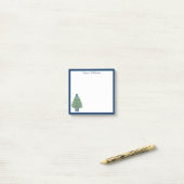 Chinoiserie-Weihnachtsbaum Post-it Klebezettel (Auf Schreibtisch)