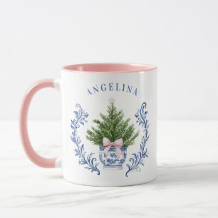 Chinoiserie Weihnachtsbaum Tasse
