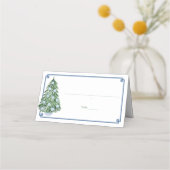 Chinoiserie Weihnachtsessen Party Büffet Karten (Vorderseite)