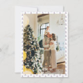 Chinoiserie Weihnachtsgeschenke Preppy Foto Feiertagskarte (Rückseite)