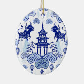 Chinoiserie Weihnachtsschmuck (Rechts)