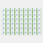 Chinoiserie Wreath & Garden Geschenkpapier Set (Vorderseite 2)