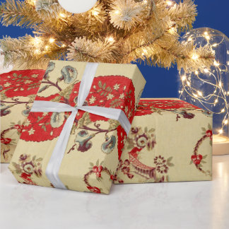 Chinoiserie zu Weihnachten Geschenkpapier