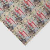 ChinoiserieSeidenpapier Vintages PBN Seidenpapier (Ausschnitt)