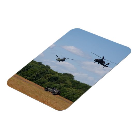 Chinook, Apache, Jeep-Magnet Magnet (Linke Seite)