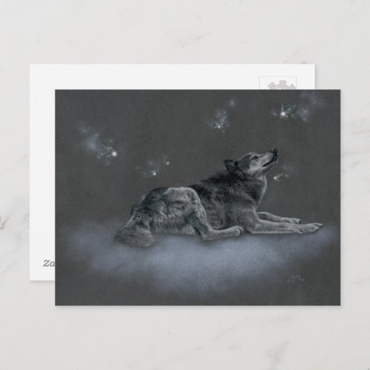 Chinook aux Fées Postkarte (Vorne/Hinten)