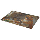 Chinook Cooking in Kitchen Schneidebrett (Ecke)