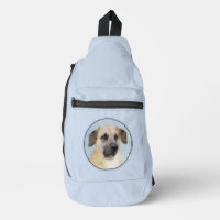 Chinook Drop Ohrmalerei Original Schlittenhunde Ku