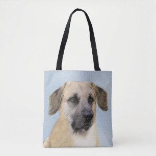Chinook (Hängeohren) Gemälde - Originale Hunde Kun Tasche