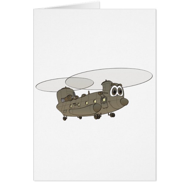 Chinook Helicopter Cartoon (Vorne)