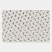 Chinook Helicopter Ohrenmalerei Original Hundkunst Geschenkpapier Set (Vorderseite)